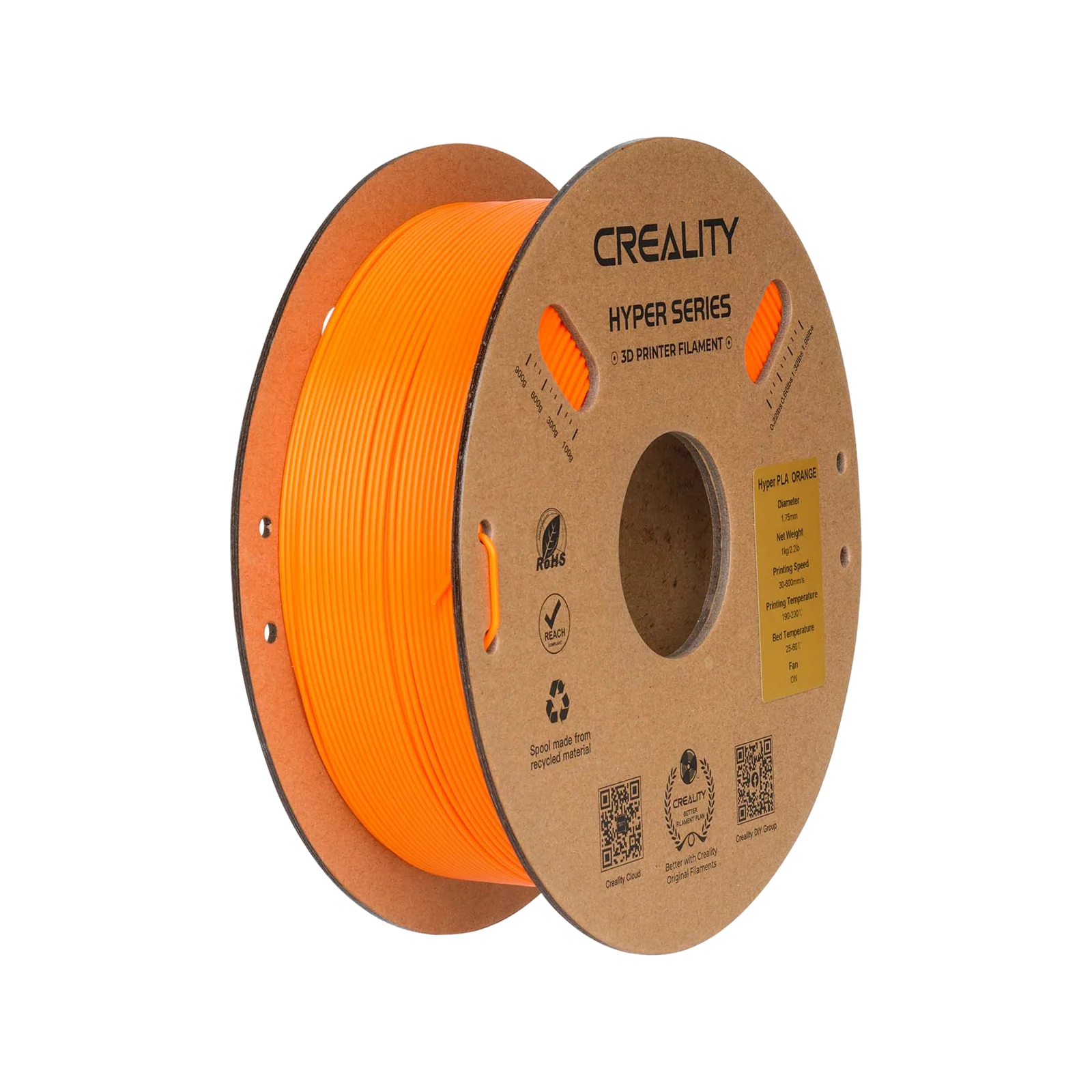 Hyper Series PLA 3D Printing Filament 1kg 18 Hyper Series PLA 3D Printing Filament 1kg