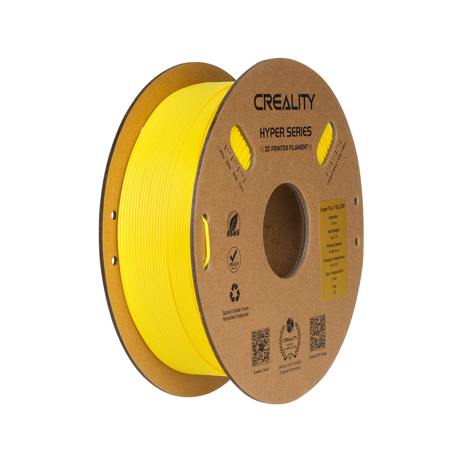 Hyper Series PLA 3D Printing Filament 1kg 24 Hyper Series PLA 3D Printing Filament 1kg