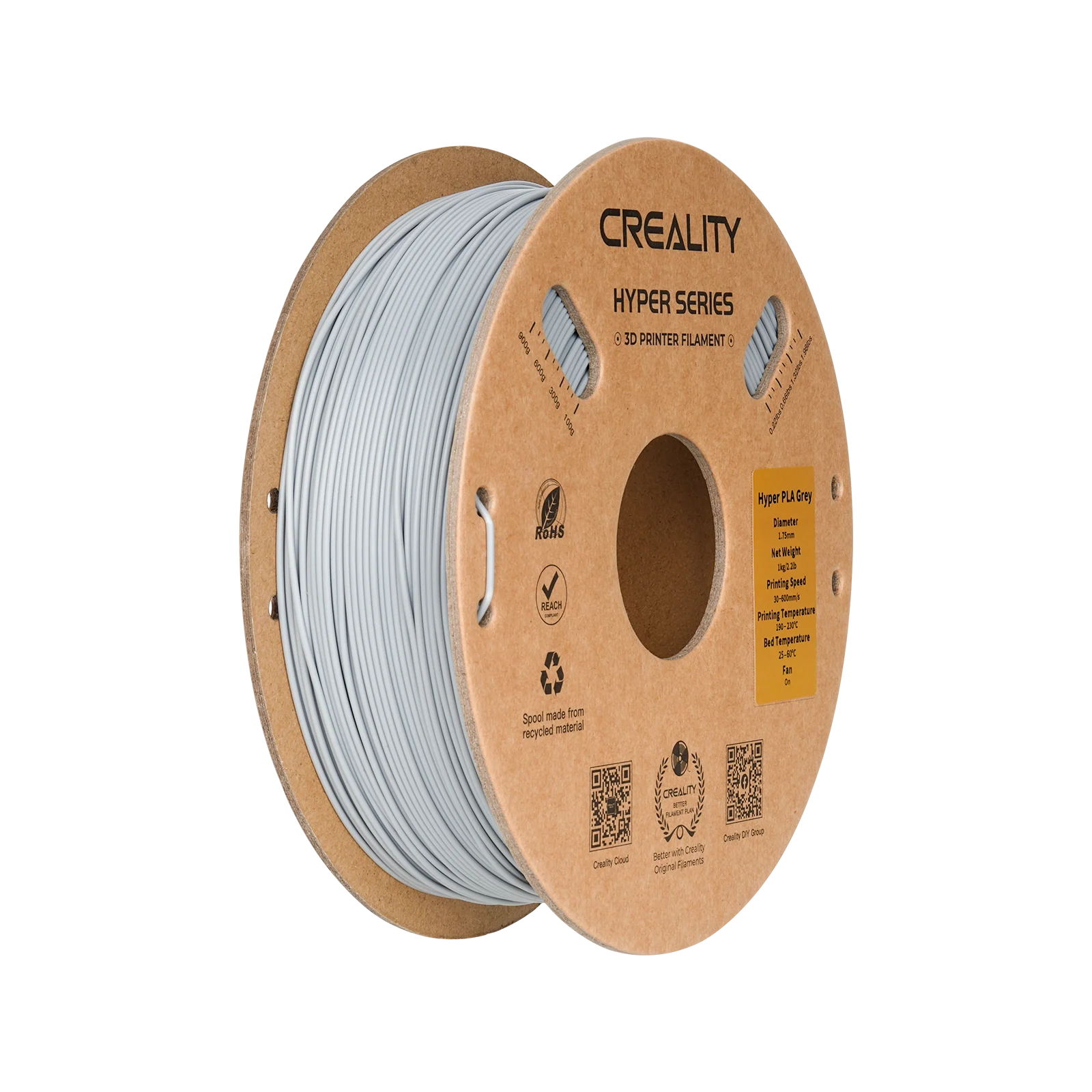 Hyper Series PLA 3D Printing Filament 1kg 25 Hyper Series PLA 3D Printing Filament 1kg