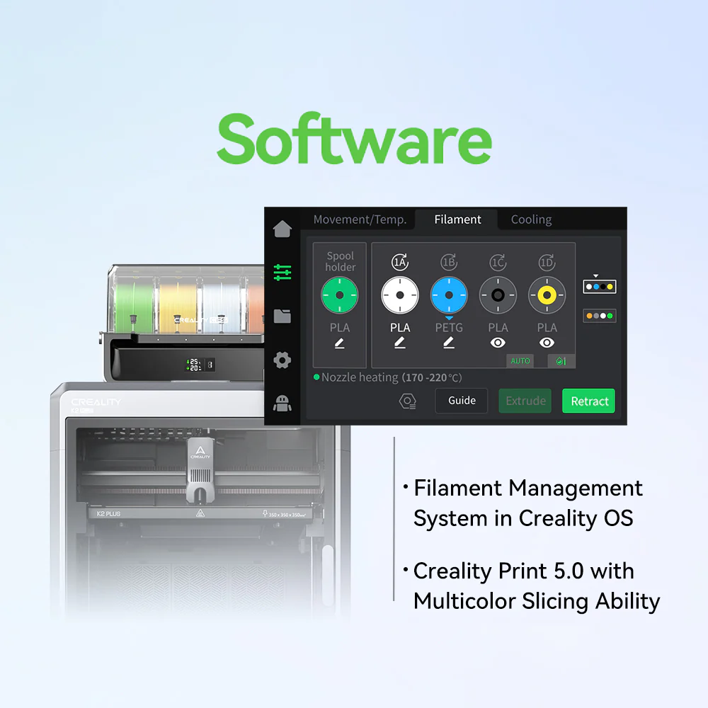 K2 Plus Combo 3D Printer 14 K2 Plus Combo 3D Printer