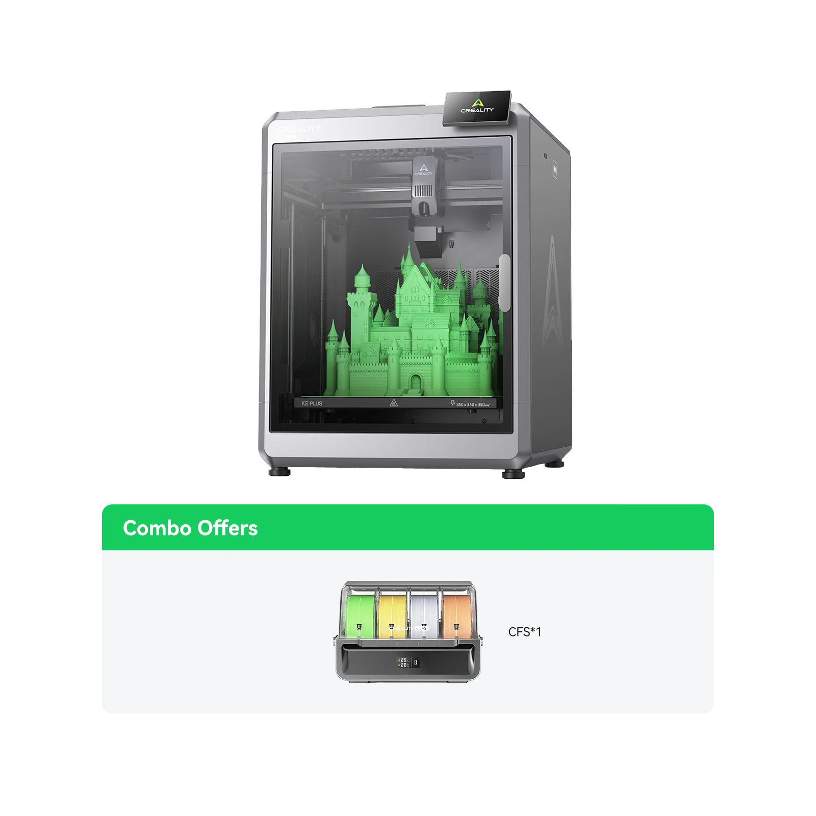 K2 Plus Combo 3D Printer 21 K2 Plus Combo 3D Printer