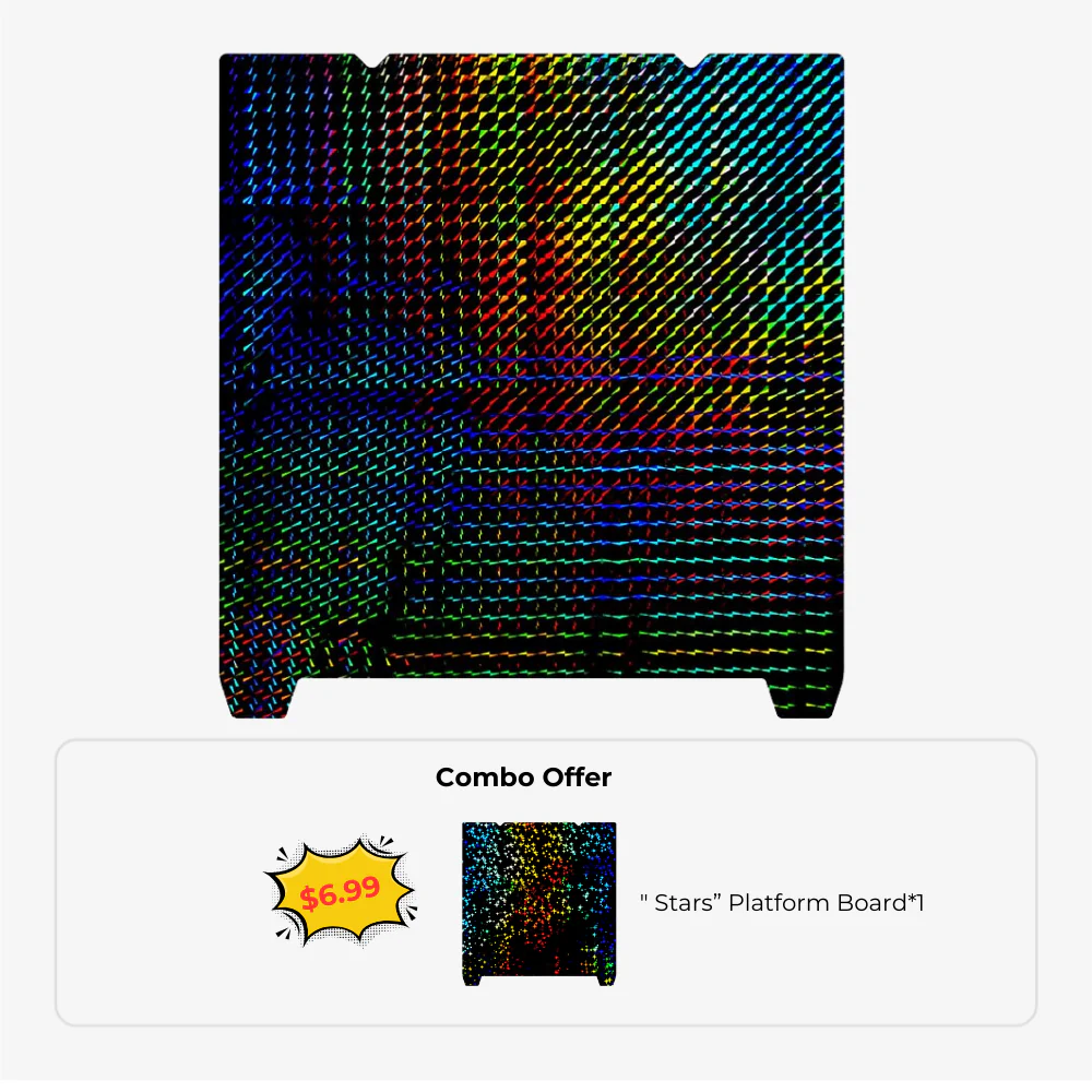 Dual-Sided Printing PET "Phantom" Platform Board(Without soft magnetic sticker ) 14 Dual-Sided Printing PET "Phantom" Platform Board(Without soft magnetic sticker )