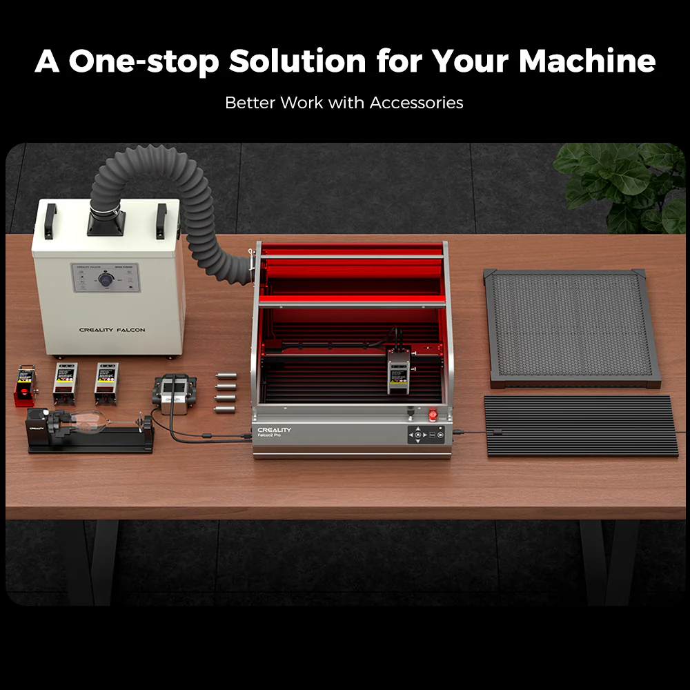 Falcon2 Pro Enclosed Laser Engraver & Cutter 20 Falcon2 Pro Enclosed Laser Engraver & Cutter