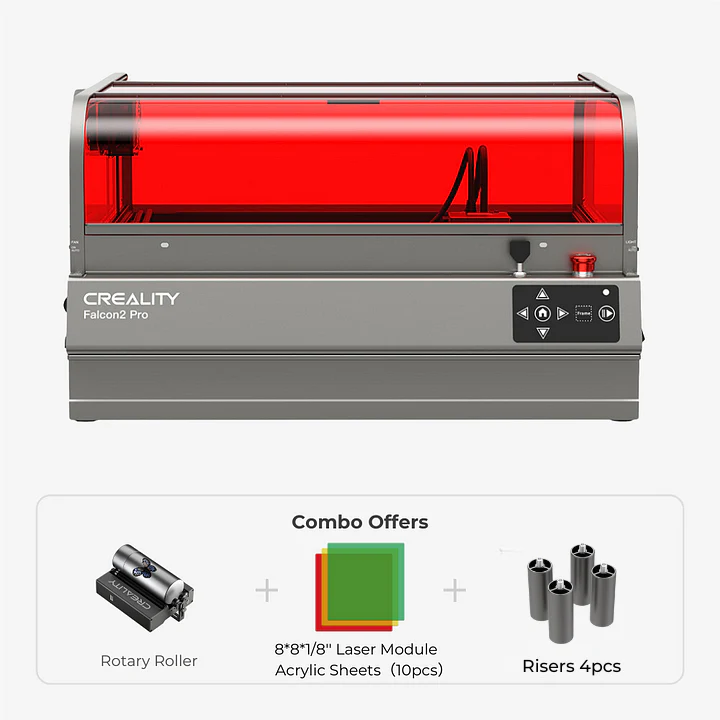 Falcon2 Pro Enclosed Laser Engraver & Cutter 23 Falcon2 Pro Enclosed Laser Engraver & Cutter