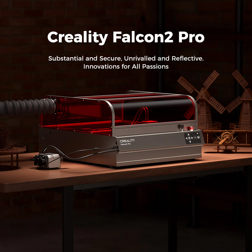 Falcon2 Pro Enclosed Laser Engraver & Cutter 5 Falcon2 Pro Enclosed Laser Engraver & Cutter