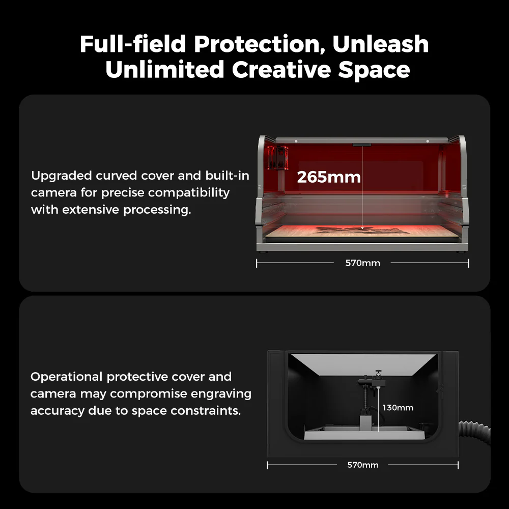 Falcon2 Pro Enclosed Laser Engraver & Cutter 9 Falcon2 Pro Enclosed Laser Engraver & Cutter