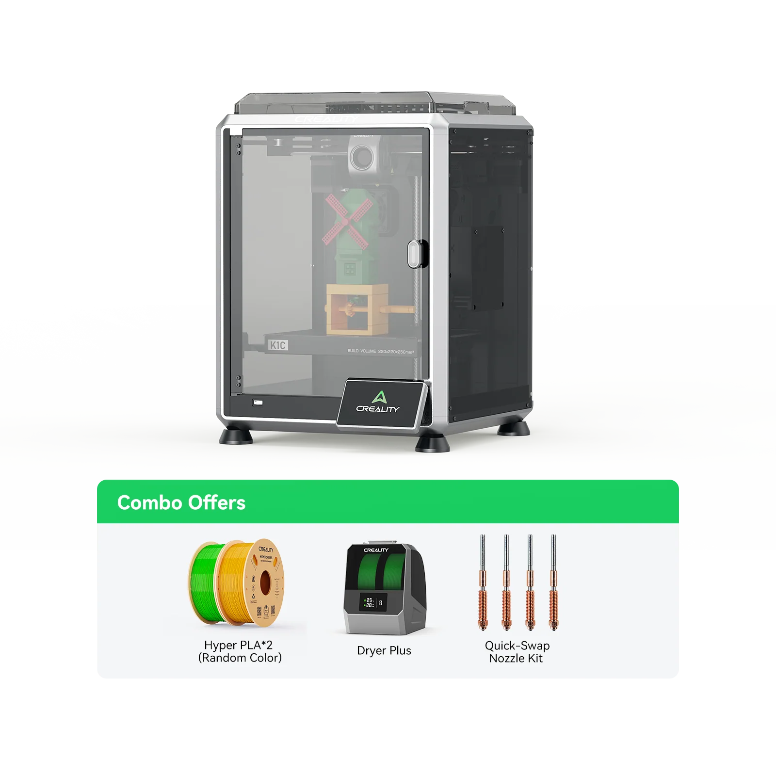 (Back-order) K1C 2025 3D Printer