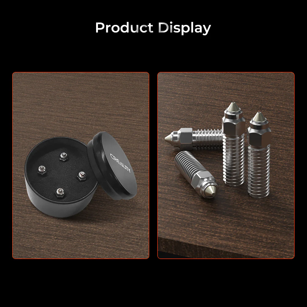 High Flow Nozzle Kit for K1/K1 Max/Ender-3 V3 KE/CR-10 SE 9 High Flow Nozzle Kit for K1/K1 Max/Ender-3 V3 KE/CR-10 SE