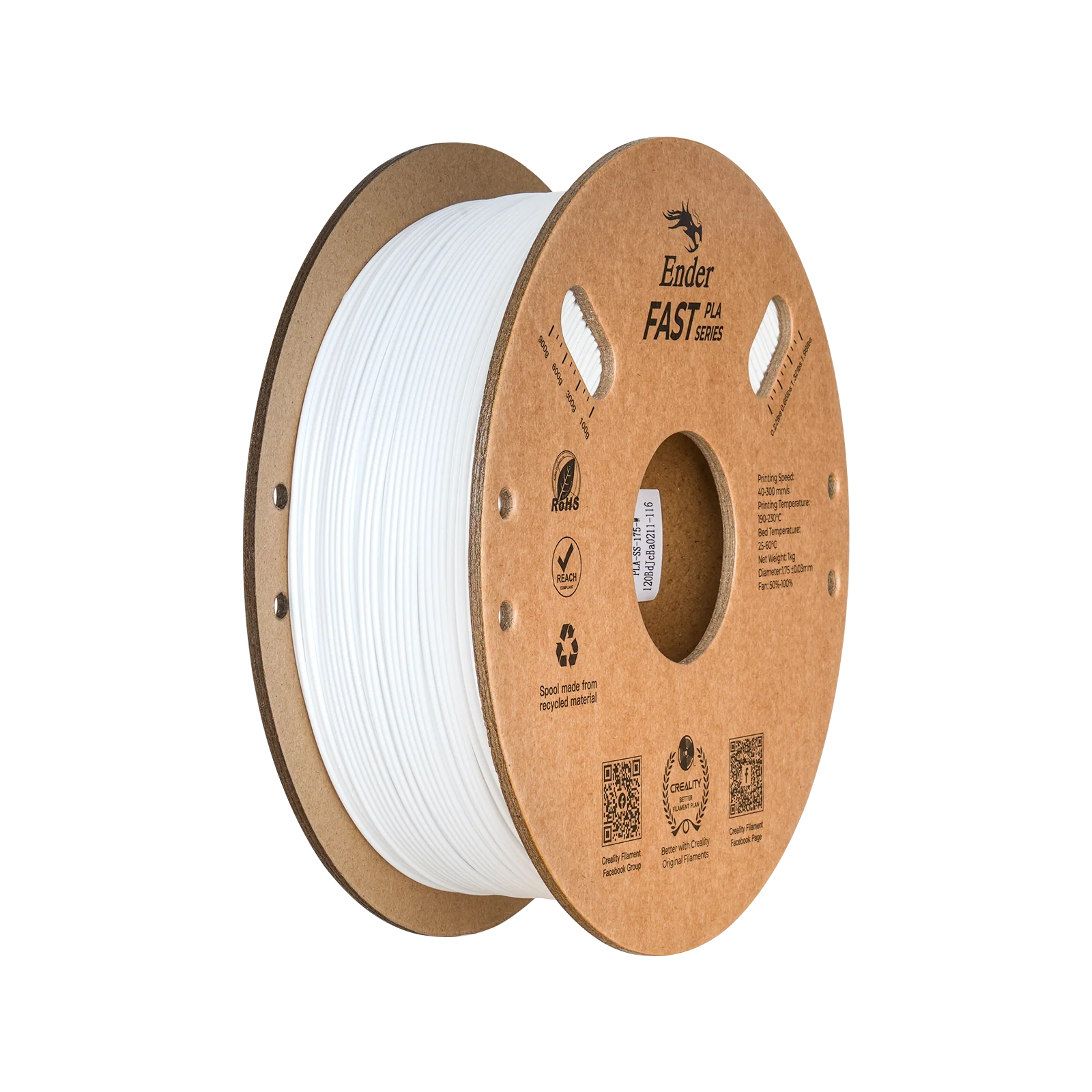 (NEW) Ender Fast 1.75mm PLA 3D Printing Filament