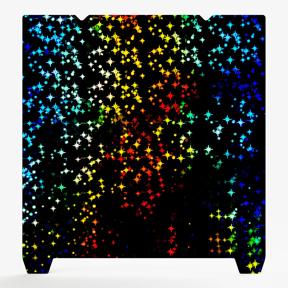 Dual-Sided Printing PET " Stars” Platform Board(Without soft magnetic sticker )