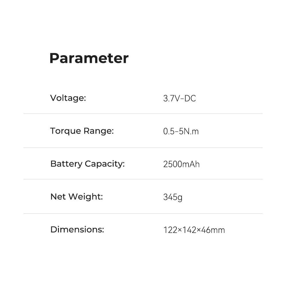 Creality Cordless Electric Screwdriver 13 Creality Cordless Electric Screwdriver