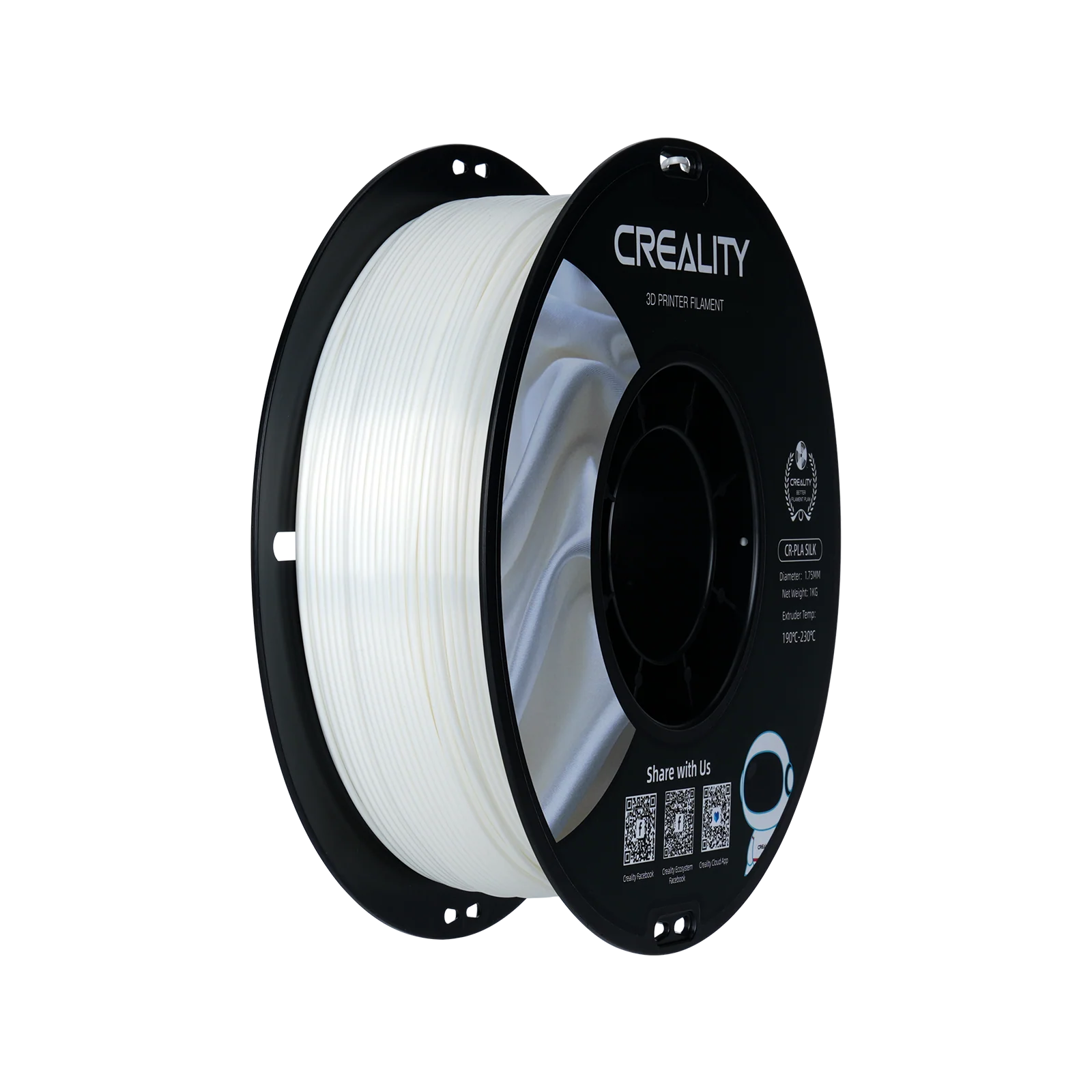 CR-Silk 1.75mm PLA 3D Printing Filament 1kg