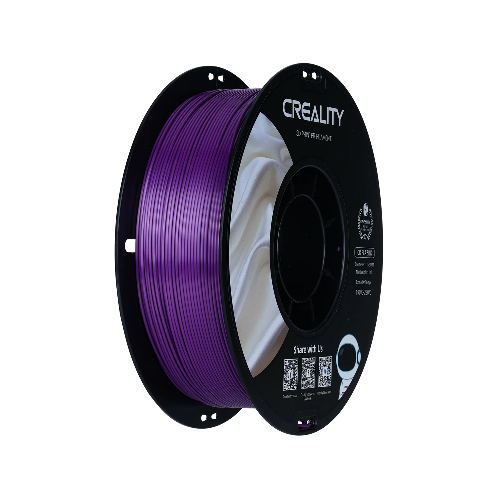 CR-Silk 1.75mm PLA 3D Printing Filament 1kg 13 CR-Silk 1.75mm PLA 3D Printing Filament 1kg