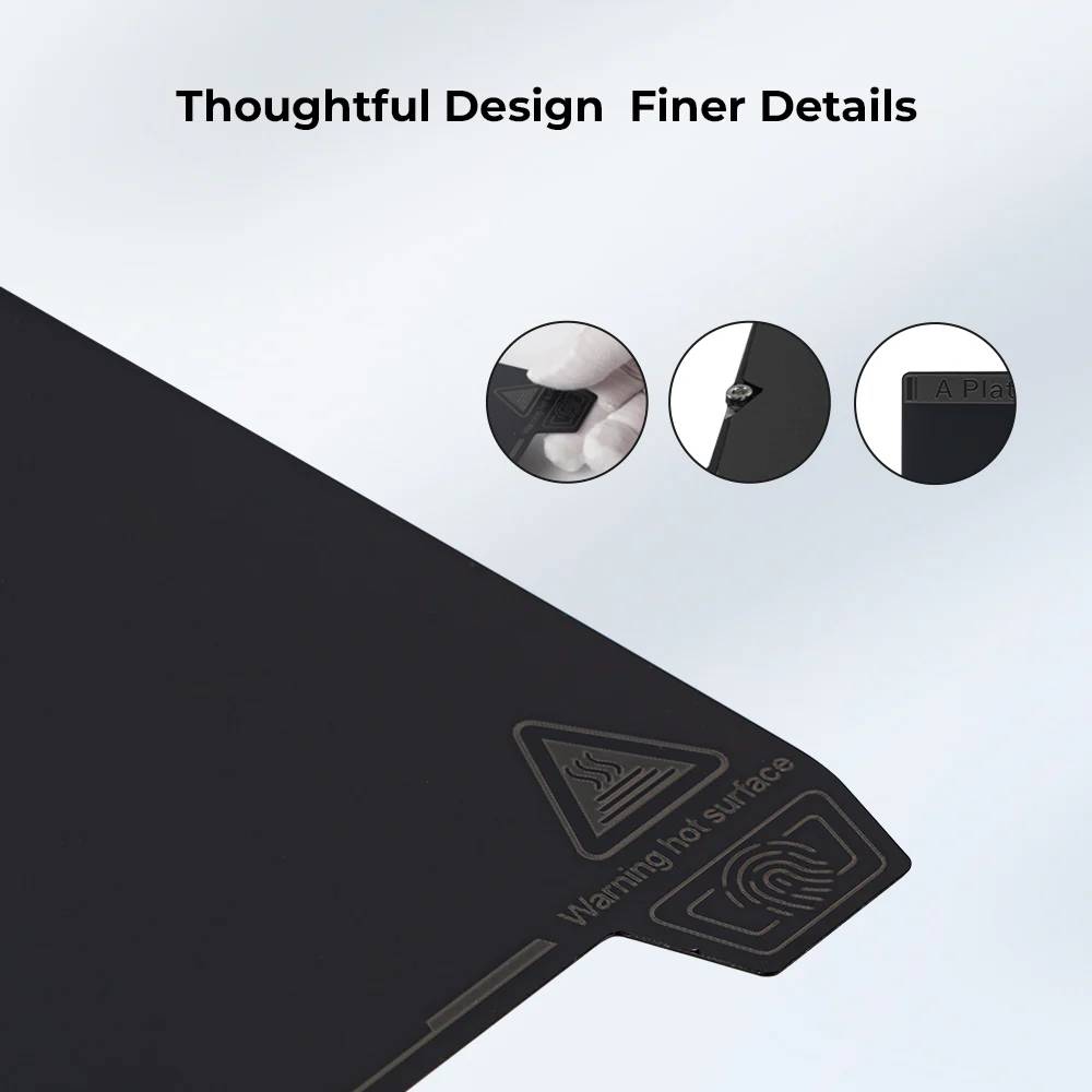 K1 Max Smooth PEI Build Plate Kit 315*310mm 7 K1 Max Smooth PEI Build Plate Kit 315*310mm