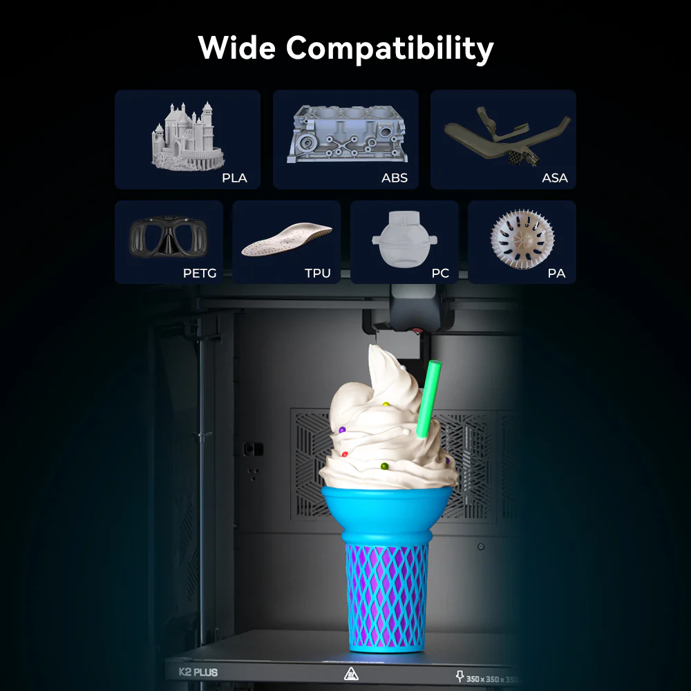 K2 Plus PEI Frosted Build Plate