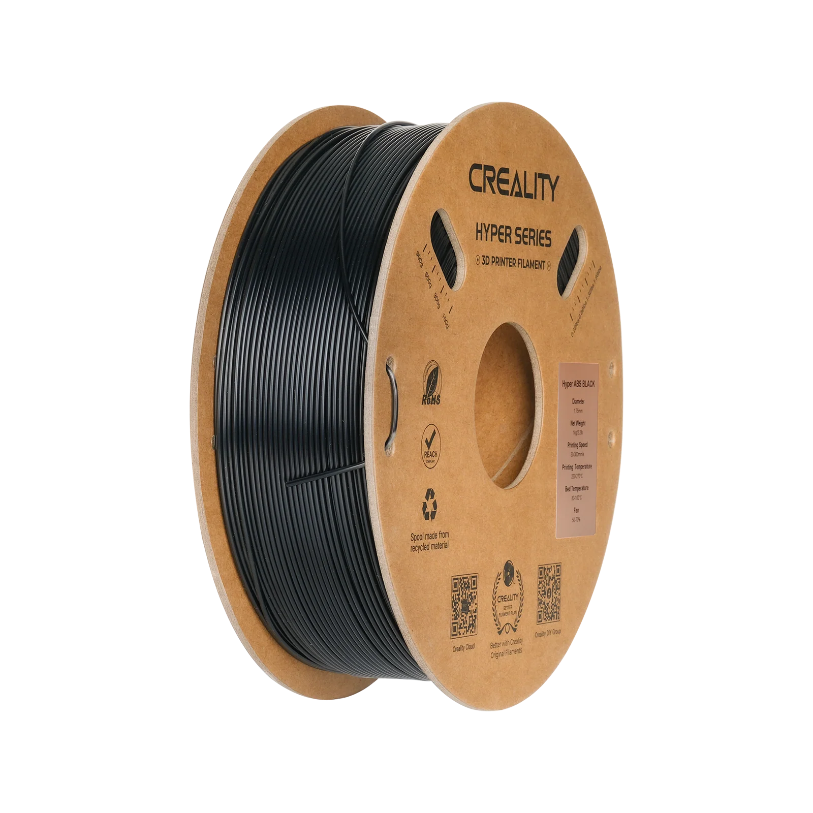 Hyper Series ABS 3D Printing Filament 1kg 10 Hyper Series ABS 3D Printing Filament 1kg