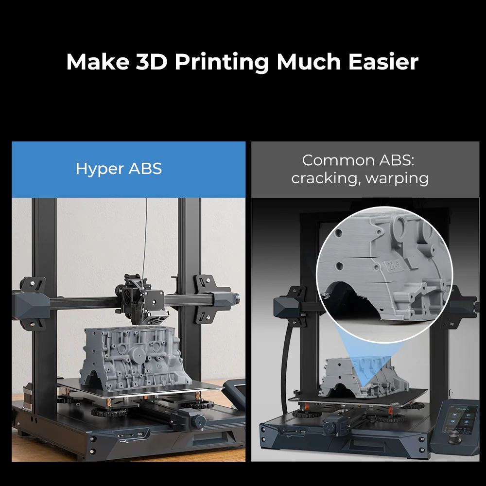 Hyper Series ABS 3D Printing Filament 1kg 4 Hyper Series ABS 3D Printing Filament 1kg