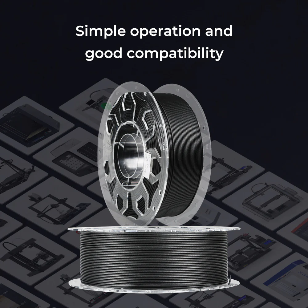 CR-PLA Carbon 3D Printing Filament 1kg 6 CR-PLA Carbon 3D Printing Filament 1kg