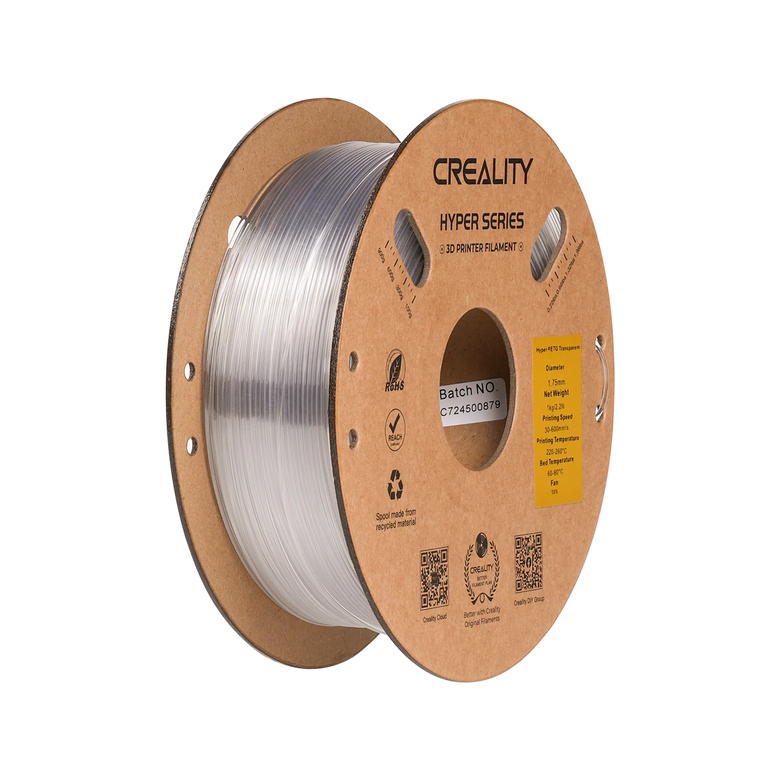 Hyper Series PETG 3D Printing Filament 1kg 13 Hyper Series PETG 3D Printing Filament 1kg