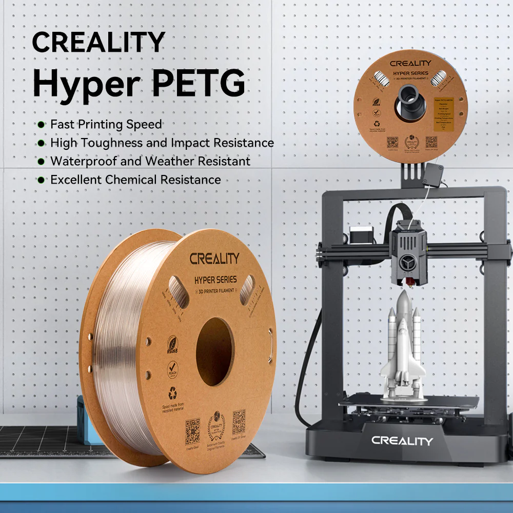 Hyper Series PETG 3D Printing Filament 1kg 3 Hyper Series PETG 3D Printing Filament 1kg