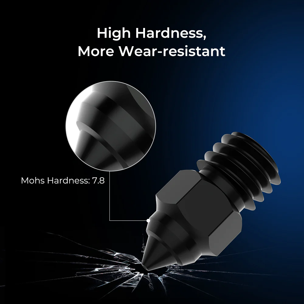 High-end Hardened Steel Nozzle Kit 3 High-end Hardened Steel Nozzle Kit