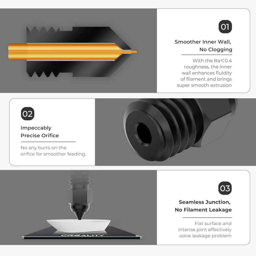 High-end Hardened Steel Nozzle Kit 7 High-end Hardened Steel Nozzle Kit
