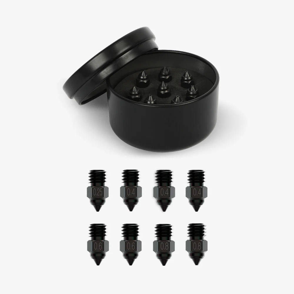 High-end Hardened Steel Nozzle Kit 9 High-end Hardened Steel Nozzle Kit