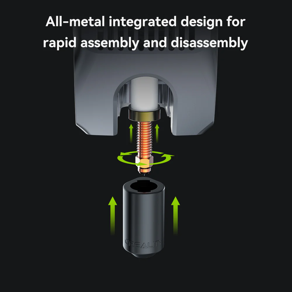 "Unicorn" Quick-Swap Nozzle Kit (Compatible with K2/K2 Plus/Creality Hi) 3 "Unicorn" Quick-Swap Nozzle Kit (Compatible with K2/K2 Plus/Creality Hi)