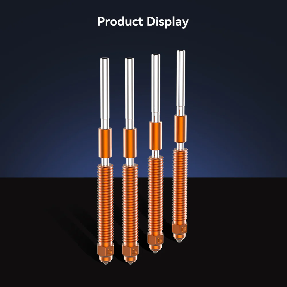 "Unicorn" Quick-Swap Nozzle Kit (Compatible with K2/K2 Plus/Creality Hi) 7 "Unicorn" Quick-Swap Nozzle Kit (Compatible with K2/K2 Plus/Creality Hi)