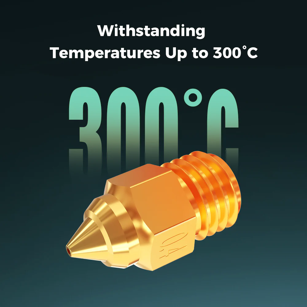 Ender-5 Max Brass Nozzle Kit-4Pcs 3 Ender-5 Max Brass Nozzle Kit-4Pcs