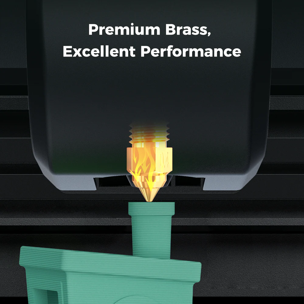 Ender-5 Max Brass Nozzle Kit-4Pcs 5 Ender-5 Max Brass Nozzle Kit-4Pcs