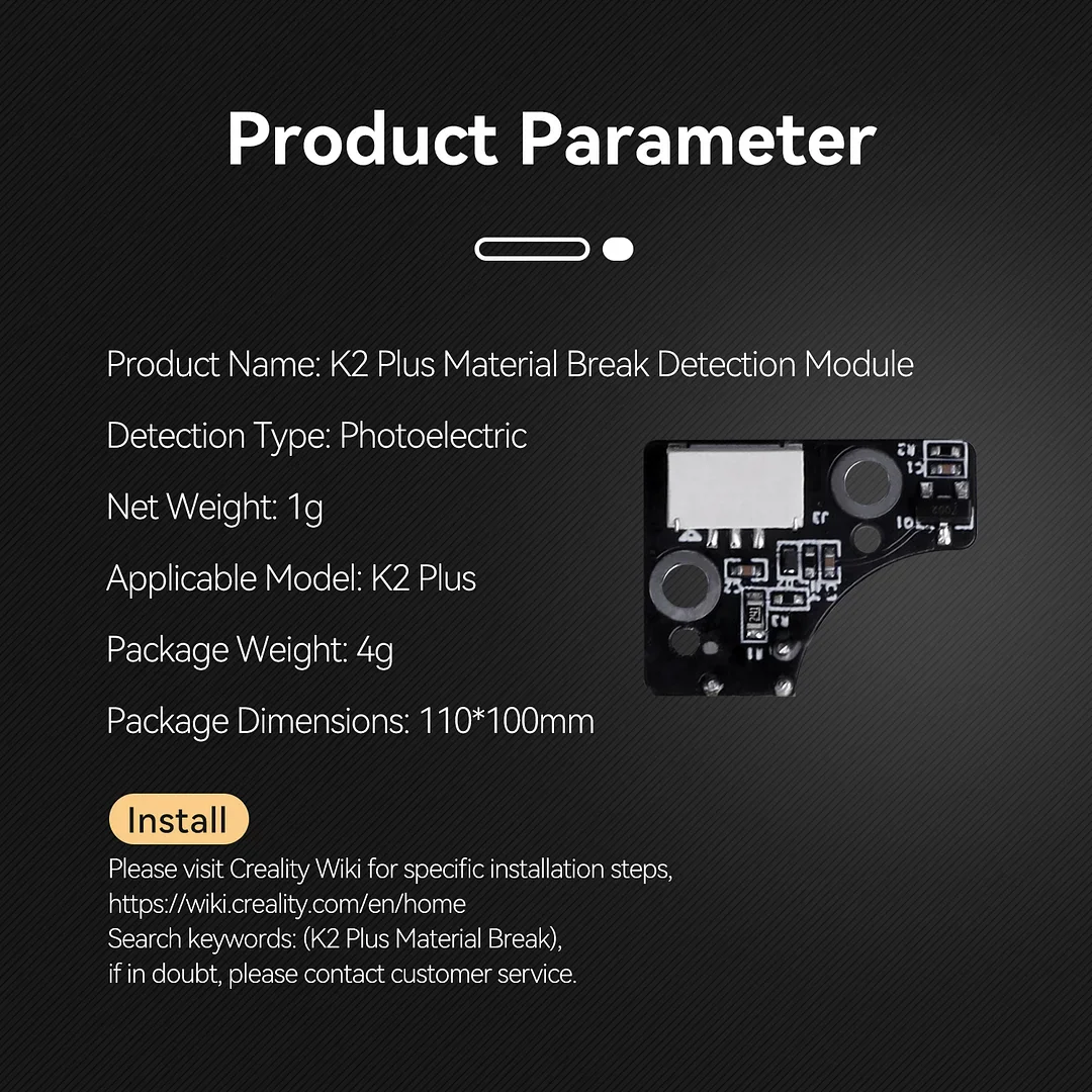 K2 Plus/K2 Pro/K2 Filament Detection Board