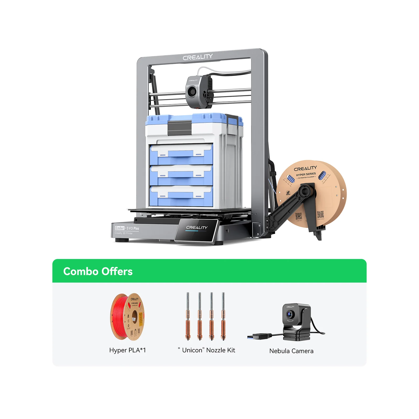 Ender-3 V3 Plus 3D Printer