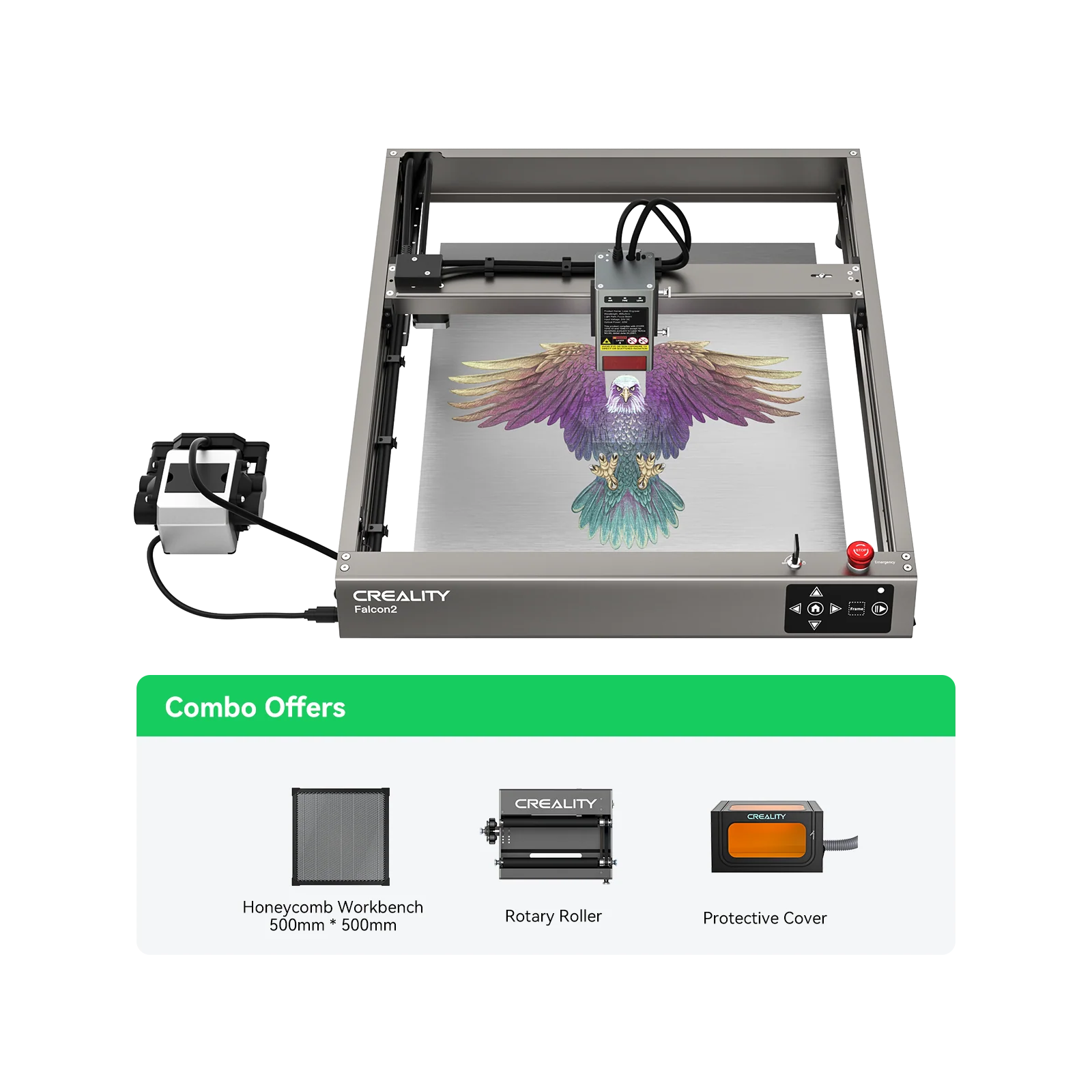 Creality Falcon2 40W Laser Engraver & Cutter