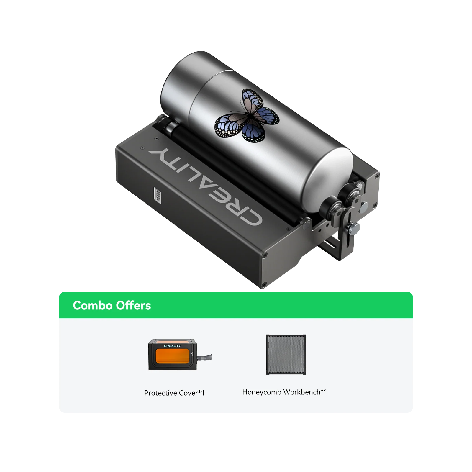 Rotary Roller+Honeycomb Workbench+Protective Cover