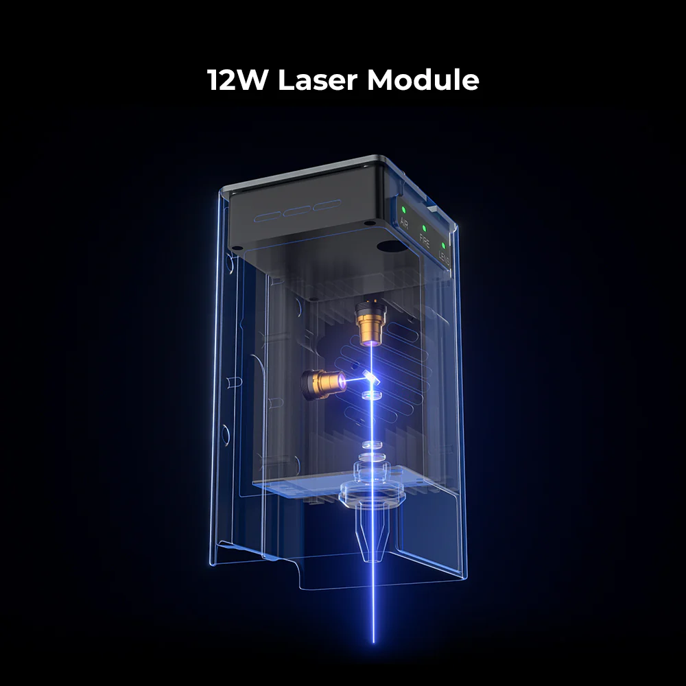 Falcon2 12W Laser Engraver & Cutter 3 Falcon2 12W Laser Engraver & Cutter