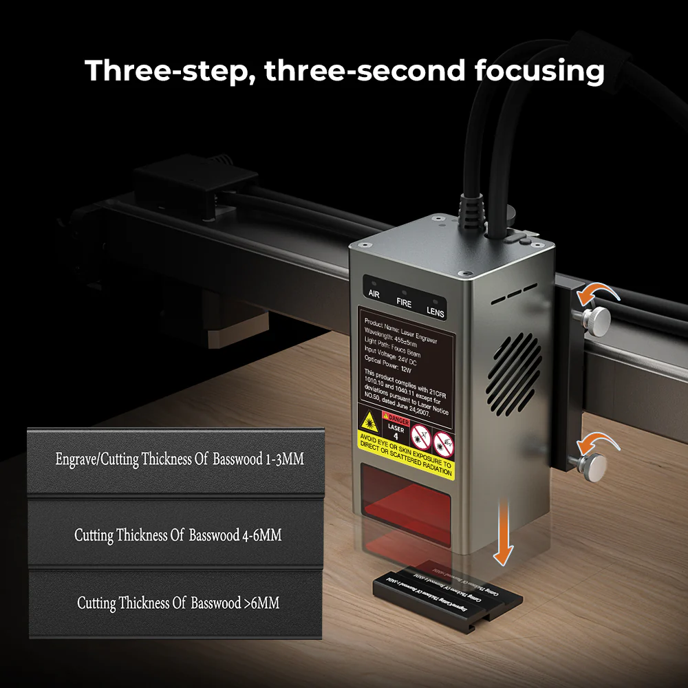Falcon2 12W Laser Engraver & Cutter 4 Falcon2 12W Laser Engraver & Cutter