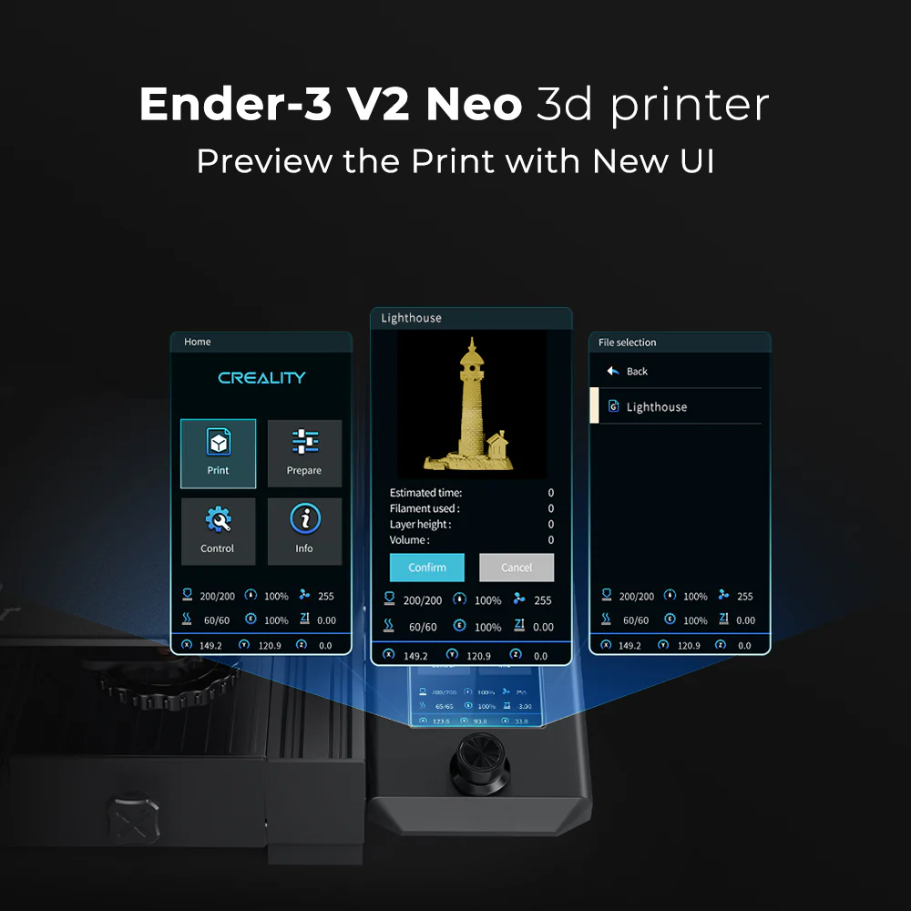 Ender-3 V2 Neo 3D Printer 7 Ender-3 V2 Neo 3D Printer