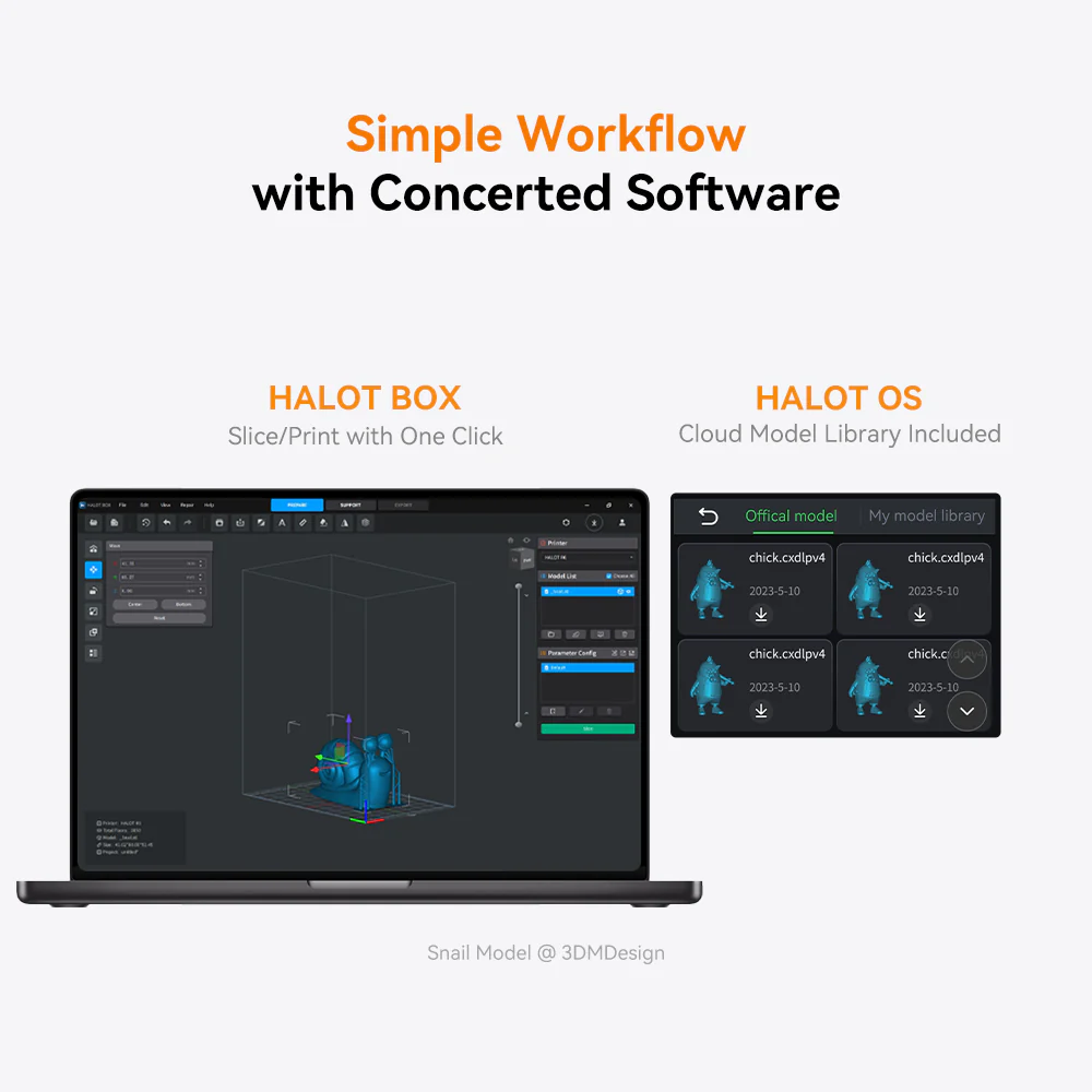 HALOT R6 2K Resin 3D Printer 4 HALOT R6 2K Resin 3D Printer