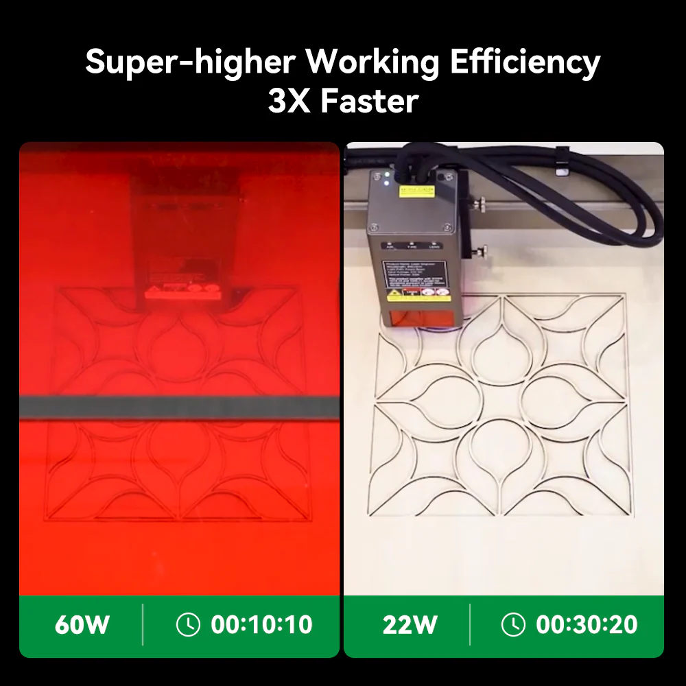 Falcon2 Pro 60W Pro-safe Laser Engraver & Cutter 10 Falcon2 Pro 60W Pro-safe Laser Engraver & Cutter