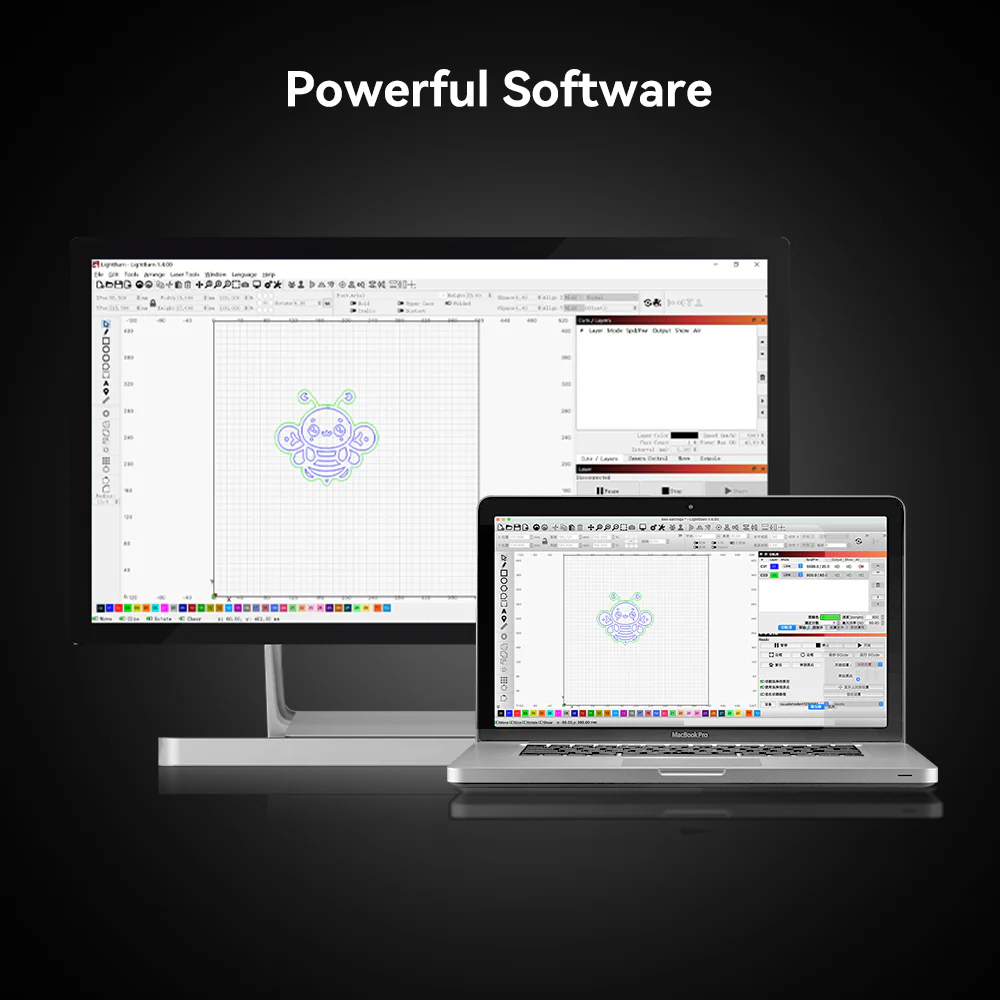 Falcon2 Pro 60W Pro-safe Laser Engraver & Cutter 9 Falcon2 Pro 60W Pro-safe Laser Engraver & Cutter