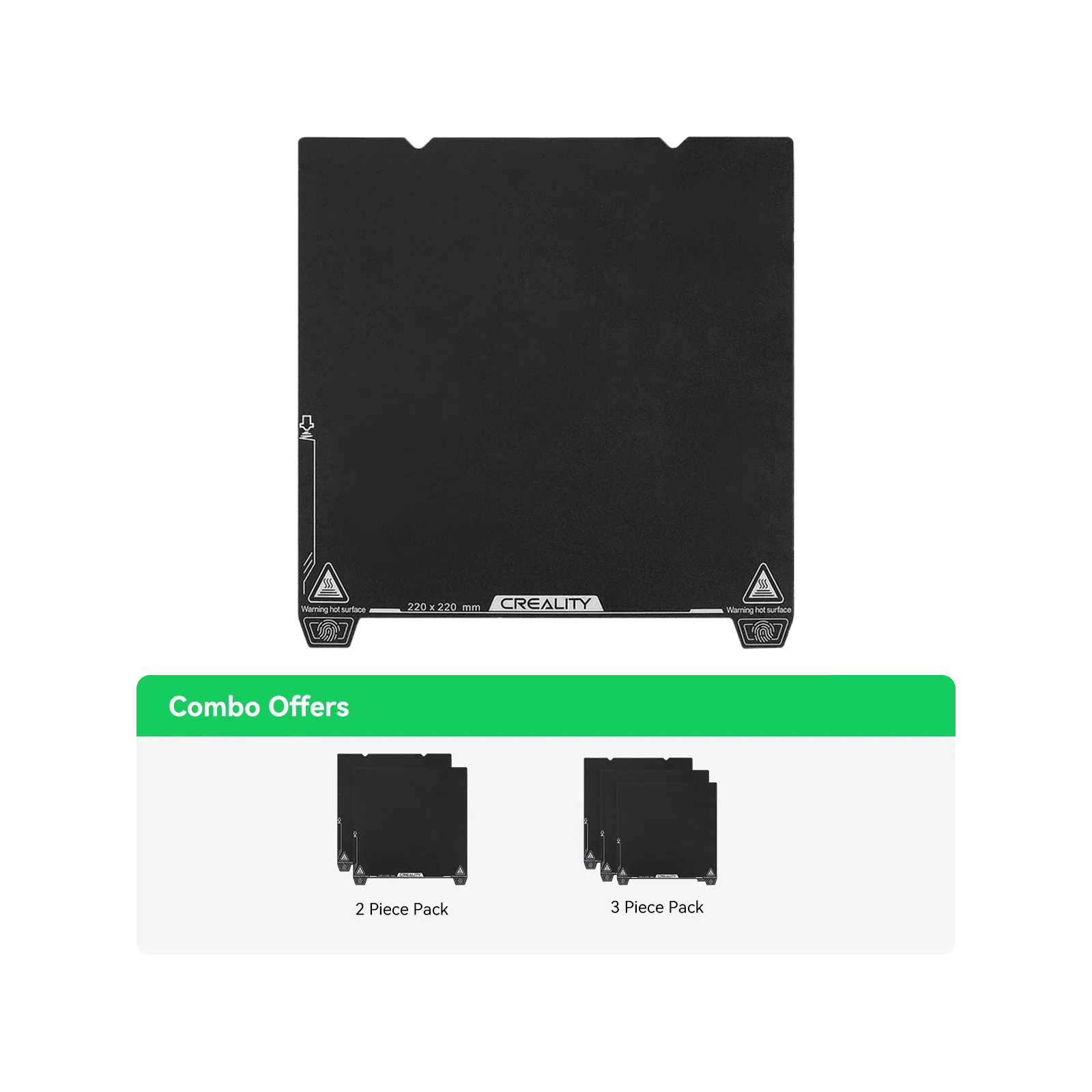 Spring Steel Platform Plate Kit for Ender-3V3 SE