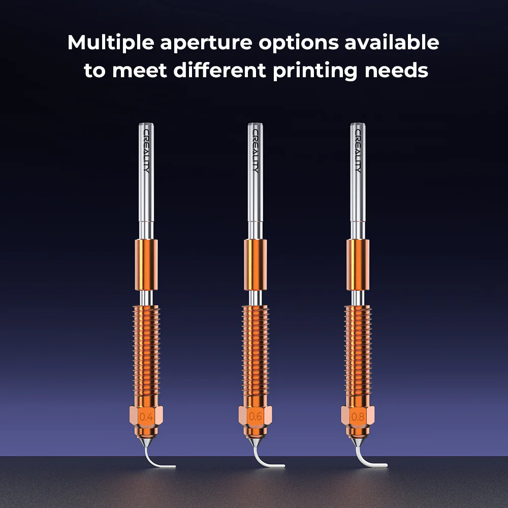 "Unicorn" Quick-Swap Nozzle Kit for K1C/Ender-3 V3/Ender-3 V3 Plus 6 "Unicorn" Quick-Swap Nozzle Kit for K1C/Ender-3 V3/Ender-3 V3 Plus