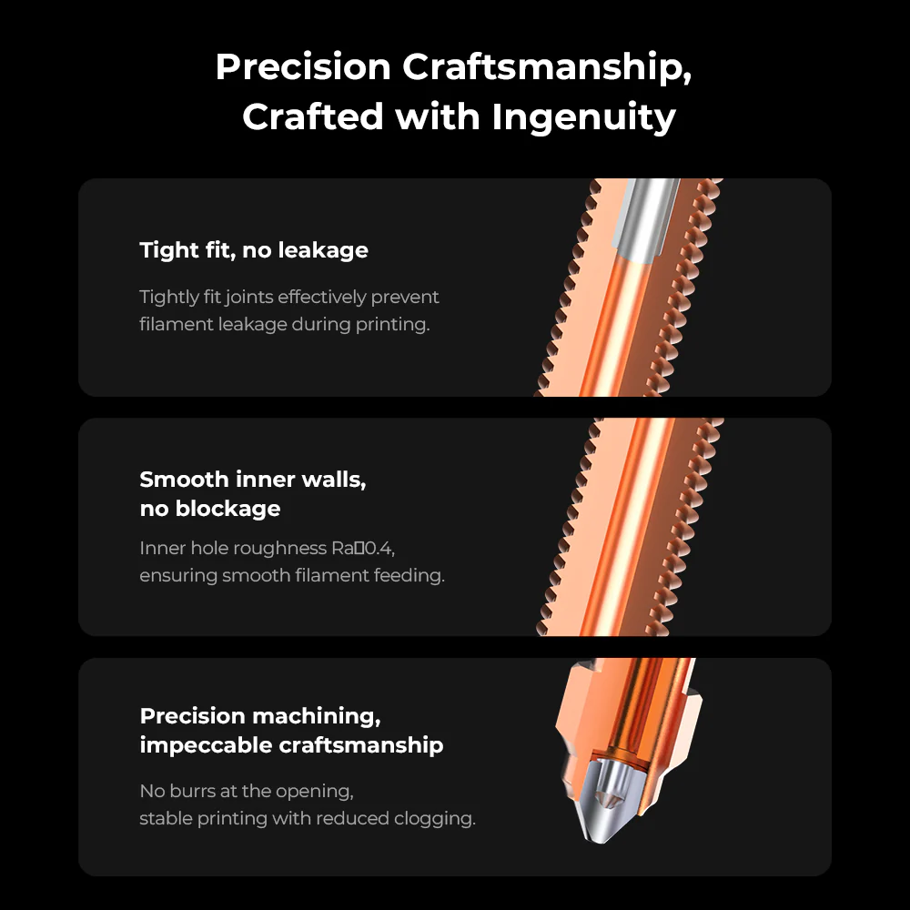 "Unicorn" Quick-Swap Nozzle Kit for K1C/Ender-3 V3/Ender-3 V3 Plus 7 "Unicorn" Quick-Swap Nozzle Kit for K1C/Ender-3 V3/Ender-3 V3 Plus