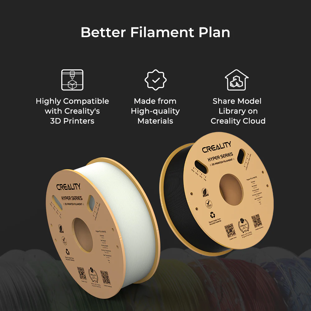 4KG Value Pack Hyper PLA 3D Printing Filament 7 4KG Value Pack Hyper PLA 3D Printing Filament
