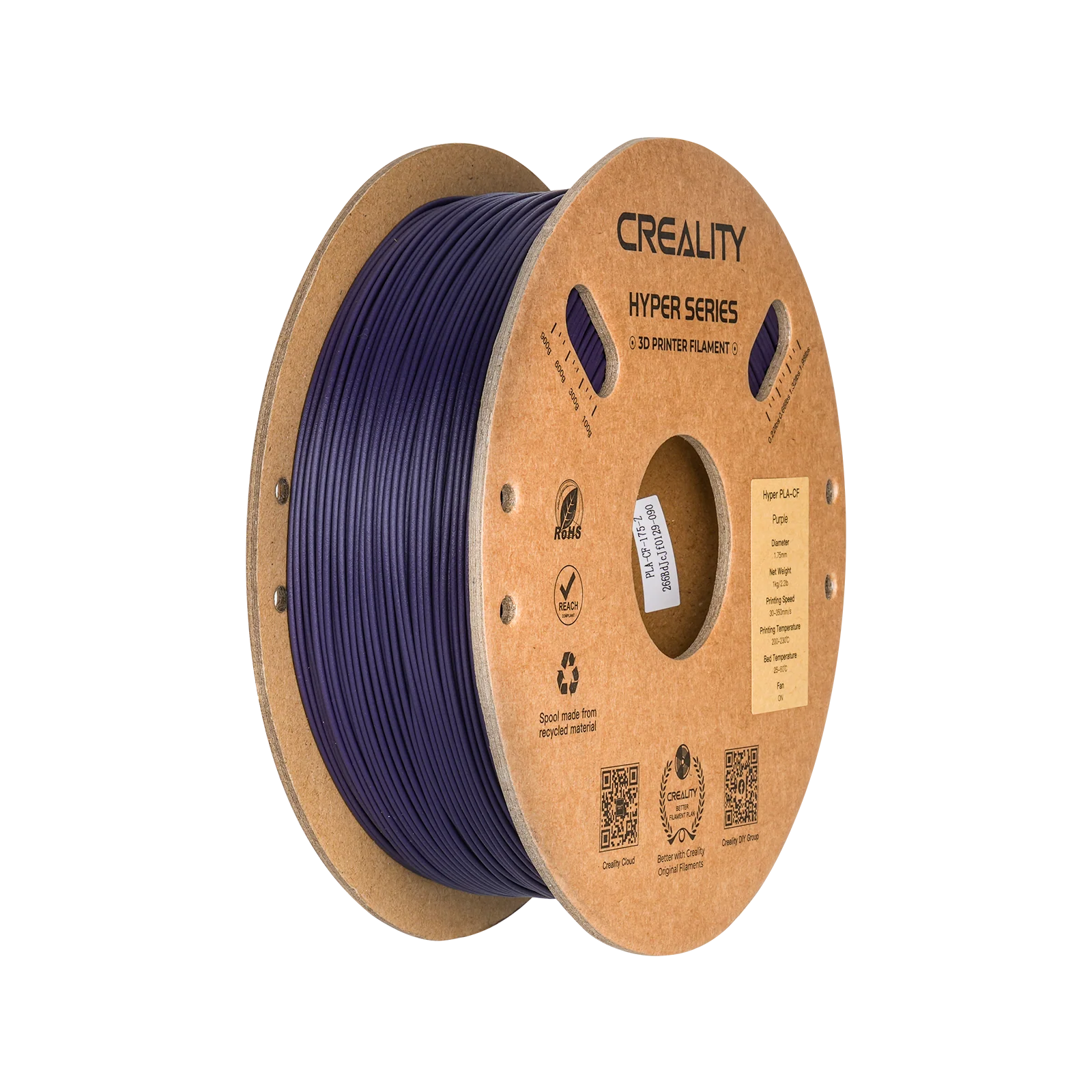 Hyper Series PLA Carbon Fibre 3D Printing Filament 1kg 13 Hyper Series PLA Carbon Fibre 3D Printing Filament 1kg