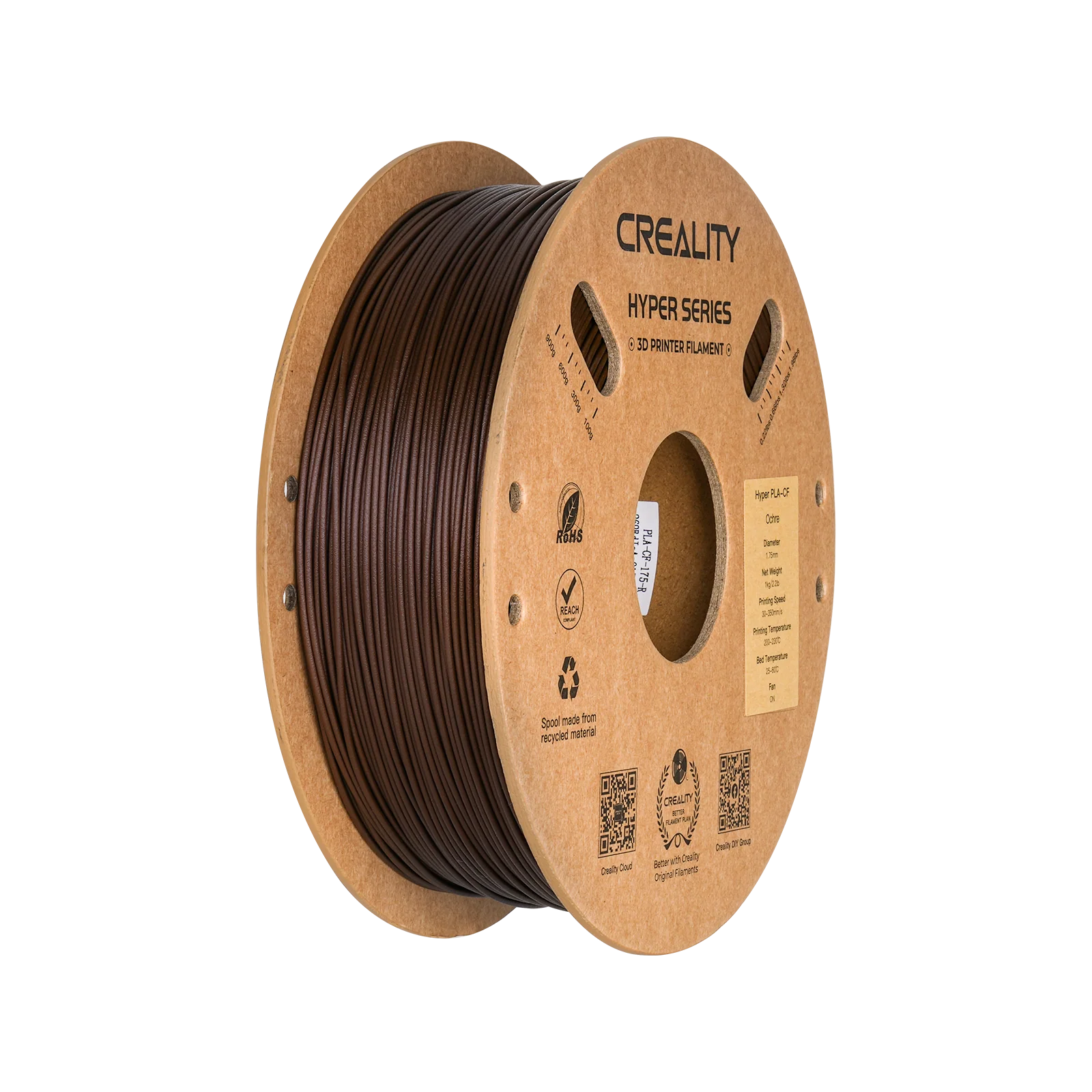 Hyper Series PLA Carbon Fibre 3D Printing Filament 1kg 14 Hyper Series PLA Carbon Fibre 3D Printing Filament 1kg