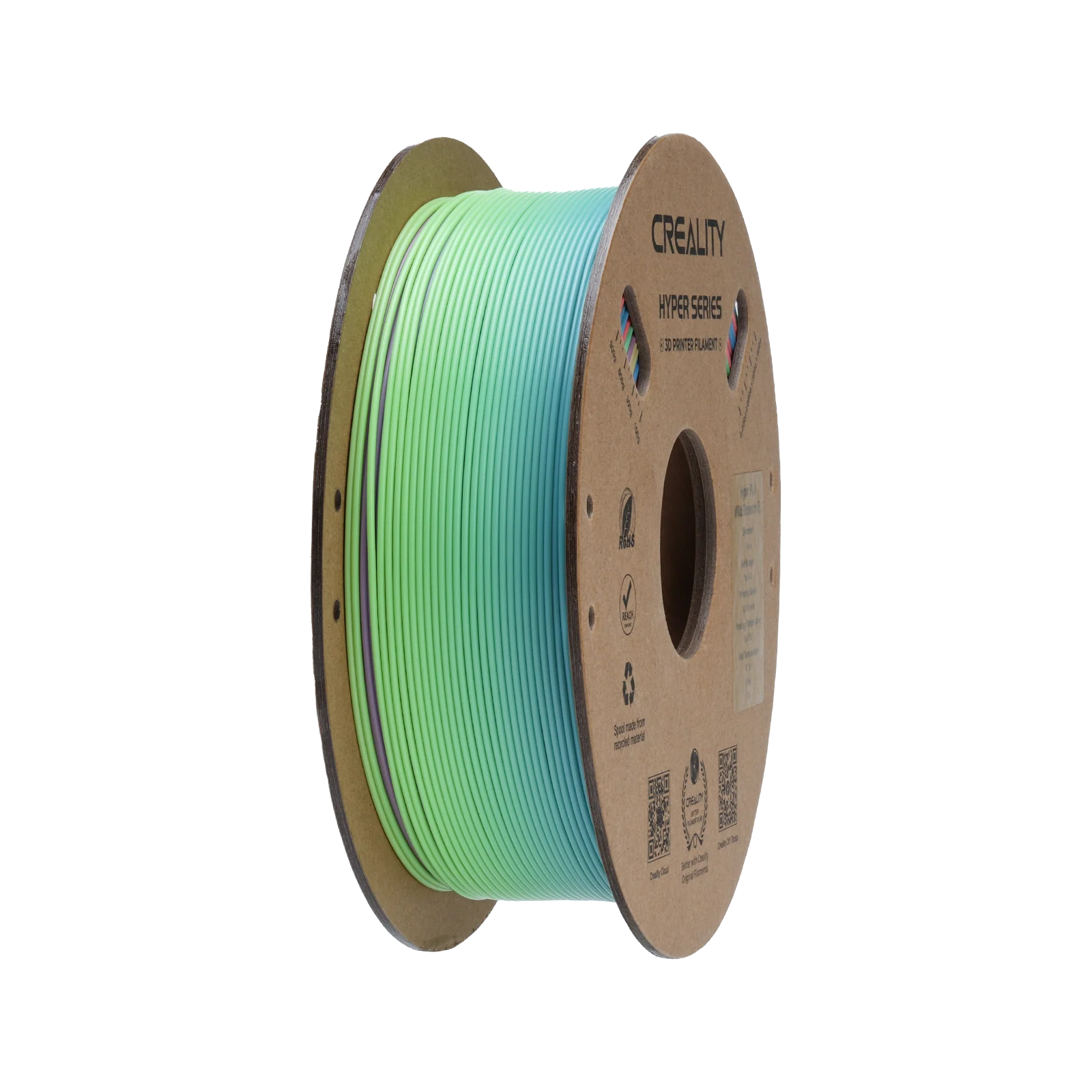 Hyper Rainbow PLA 3D Printing Filament 1kg 10 Hyper Rainbow PLA 3D Printing Filament 1kg