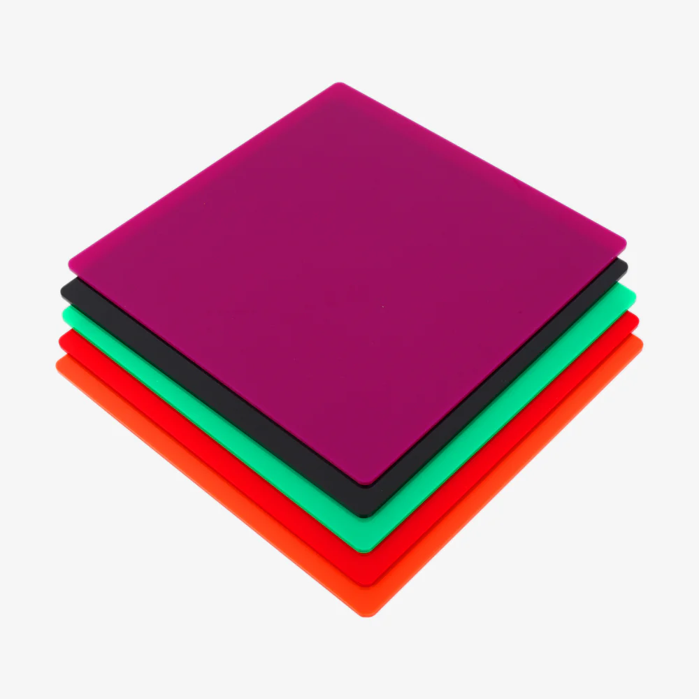 Falcon Series Opaque Glossy Colorful Acrylic Sheets（10pcs）