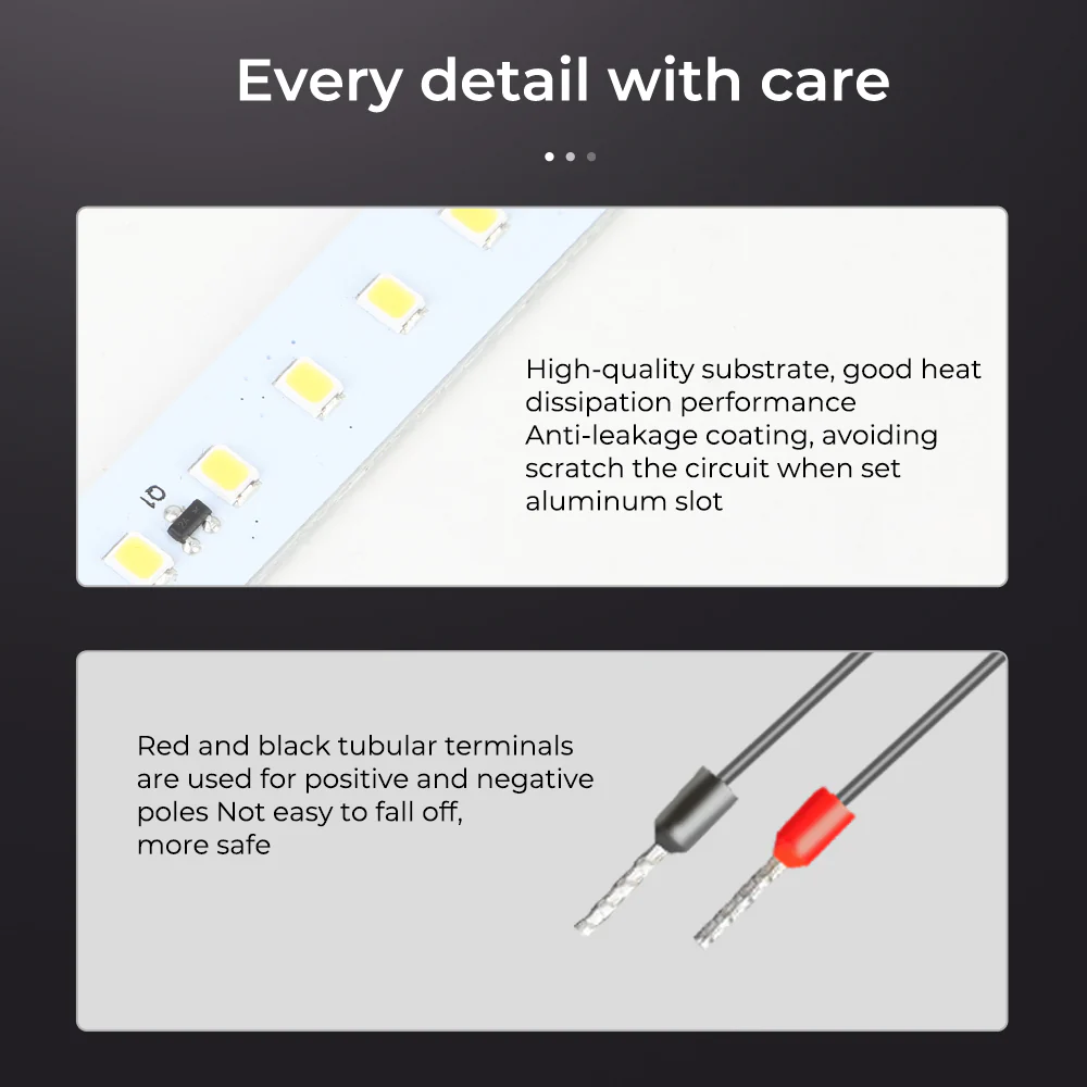 Ender-3 V3 LED Light Bar Kit 7 Ender-3 V3 LED Light Bar Kit